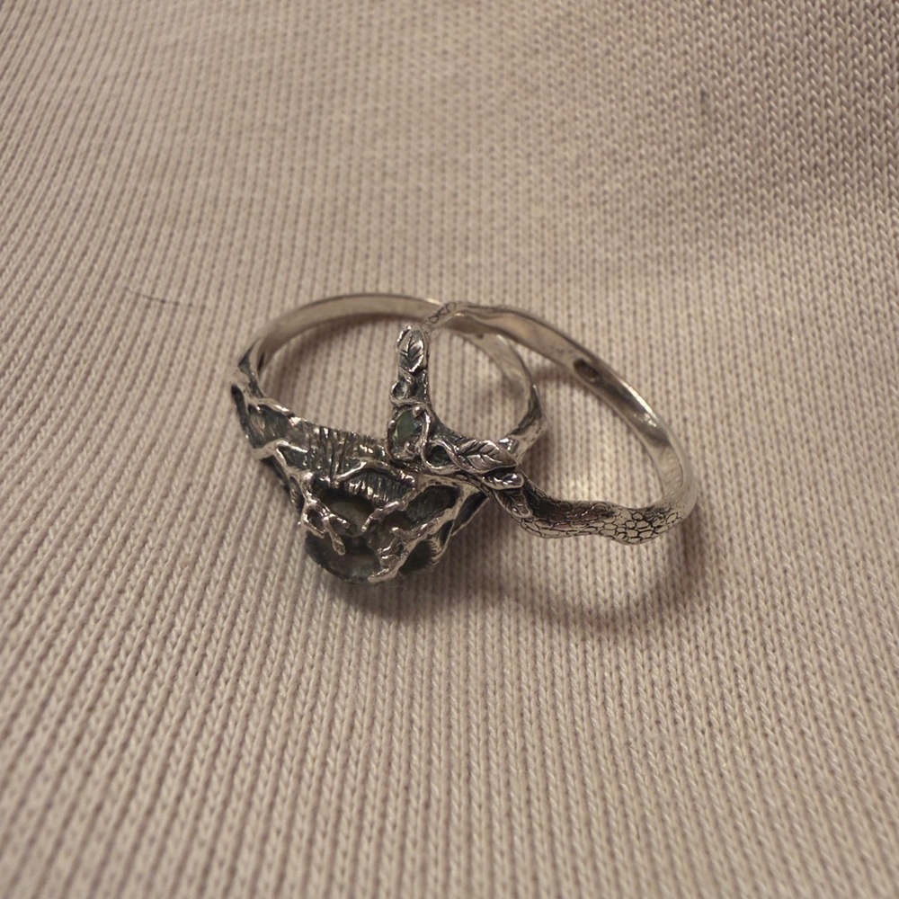 Silver Wedding Elvish/Witch set